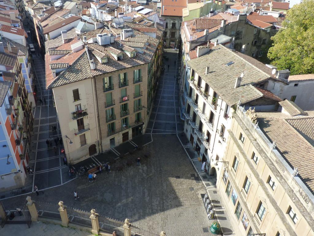 Plaza Catedral Hostel Pamplona Luaran gambar